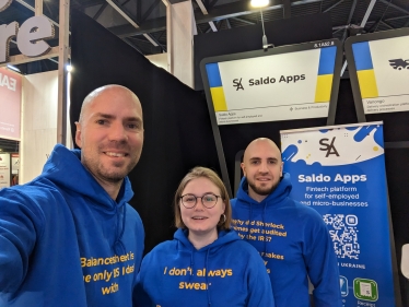 Команда Saldo Apps на MWC 2023 у Барселоні