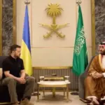Зеленський прибув із неоголошеним візитом до Саудівської Аравії та зустрівся зі спадкоємним принцем