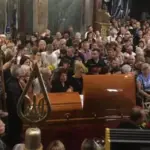 На прощання з Іриною Фаріон у Львові прийшли тисячі людей