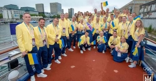 Збірну України на Олімпіаді-2024 представили 58 членів делегації