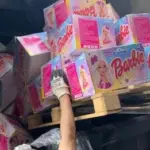 Київські митники спалили майже 12 тисяч іграшок Barbie