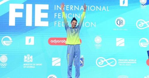 Чемпіонка світу з фехтування Влада Харькова: Поки моя країна у вогні, я буду про це говорити