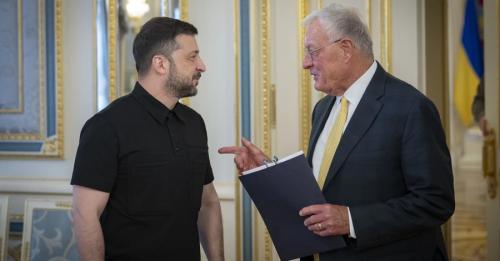 Зеленський зустрівся з Келлогом у Києві