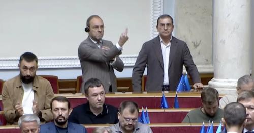 Народний депутат Сергій Власенко показував середній палець у Верховній Раді