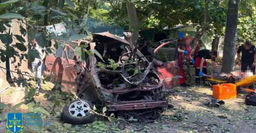В Одесі підірвали автомобіль співробітника оборонного підприємства – підозрюваного оперативно затримали