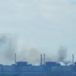 У районі Запорізької АЕС помітили задимлення, в регіоні почало пропадати світло