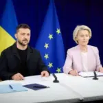 Зеленський дві години радився з лідерами ЄС та вирушив до Вашингтону