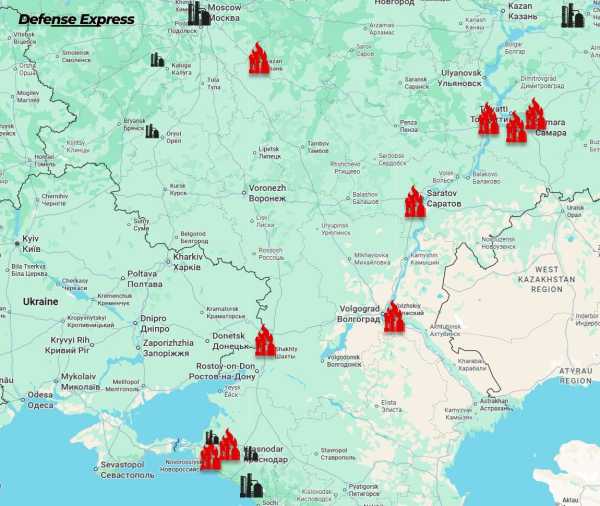 За серпень Україна завдала понад 10 результативних ударів по російським НПЗ, – Defense Express