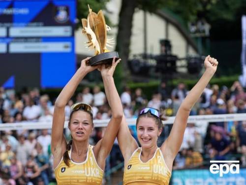 Українські жінки вибороли історичний титул чемпіонок Європи з пляжного волейболу 2025 року