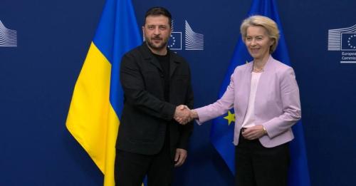 На шляху до Вашингтона Зеленський зробив зупинку у Брюсселі
