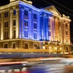МЗС Латвії підсвітили кольорами українського прапора до Дня незалежності