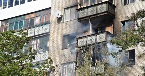 Росіяни б’ють дронами Крматорськом – багато руйнувань, є поранені