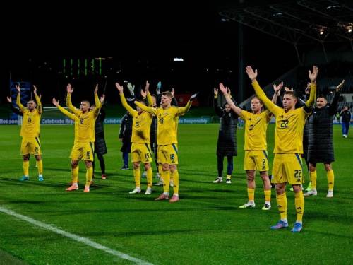 Видовищний матч в Ісландії: Україна здобула дебютну перемогу у кваліфікації на ЧС-2026 у грі з вісьмома голами. Світлина.