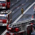 Пожежа на Шатурській електростанції в Підмосков’ї.