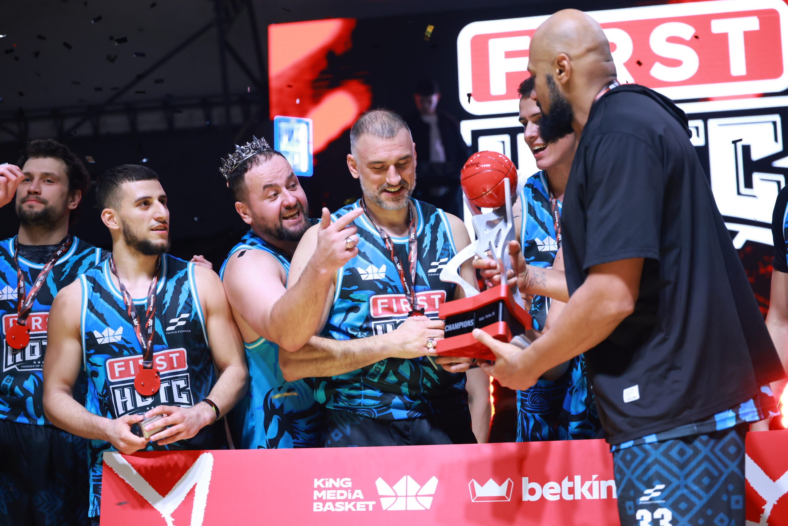 betking представляє фінал King Media Basket: команда First HOTC — перший чемпіон медійної баскетбольної ліги України