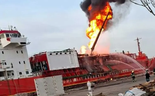 На Ізмаїл: БПЛА поцілив у газовоз, румунське село евакуйовано.