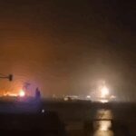 У Новоросійську зазнав ушкоджень великий російський десантний корабель.