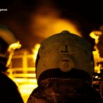 На Полтавщині внаслідок атаки “шахедів” загорівся газовидобувний об’єкт.