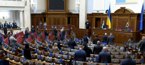 Очільник НАТО в майже порожній залі Ради представив стратегію на період після війни