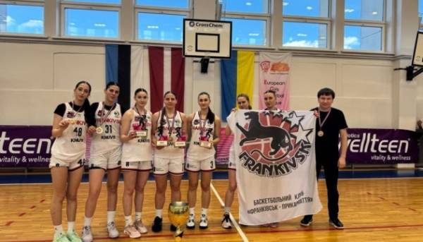Українська команда “Франківськ-КНУВС” здобула перемогу в Євролізі з баскетболу серед…