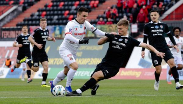 «Верес» здолав «Оболонь» у поєдинку української футбольної першості