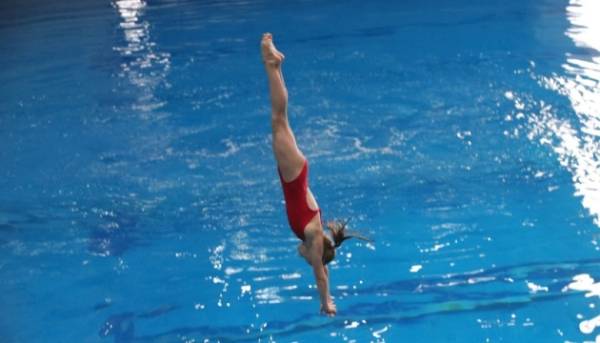 Українка Скудіна – медалістка міжнародних змагань зі стрибків у воду в Хорватії.