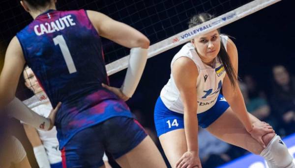 Волейболістки України втретє програли у Лізі націй