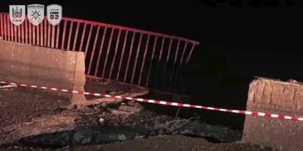 Чонгарський міст зазнав нових ушкоджень, об’єкт повністю не функціонує