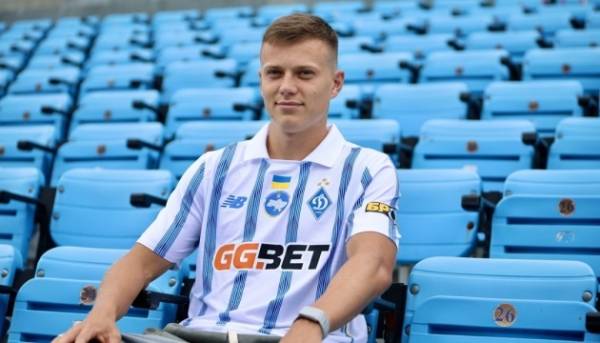 Олексій Сич, гравець київського «Динамо»