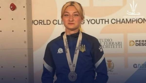 Українка Рафаель Казбекова завоювала срібну медаль на молодіжному чемпіонаті світу зі скелелазіння