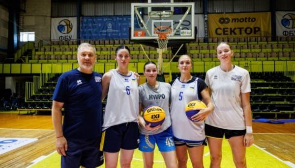 Українська команда успішно розпочала виступи на етапі Жіночої серії з баскетболу 3х3 у Сі-Брізі.