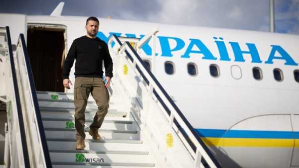 Літак Зеленського ледь не зіткнувся з дроном біля узбережжя Норвегії