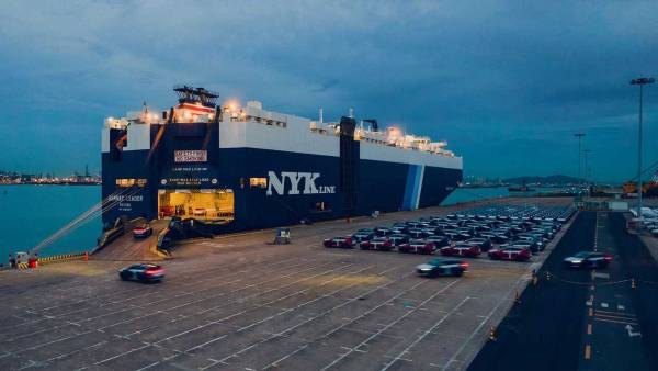 Китай перевищив торішні показники експорту авто