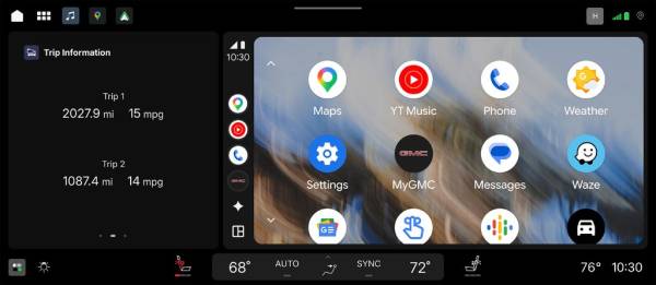 Android Auto у новому інтерфейсі GM