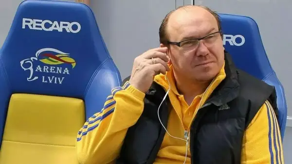 Віктор Леоненко під час матчу