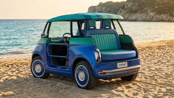 Fiat Topolino Top.J задній вигляд