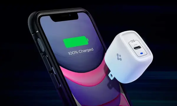 Зарядний пристрій Spigen USB-C 20W GaN