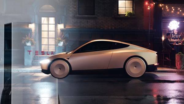 Cybercab від Tesla: домашня зарядка поки що неможлива