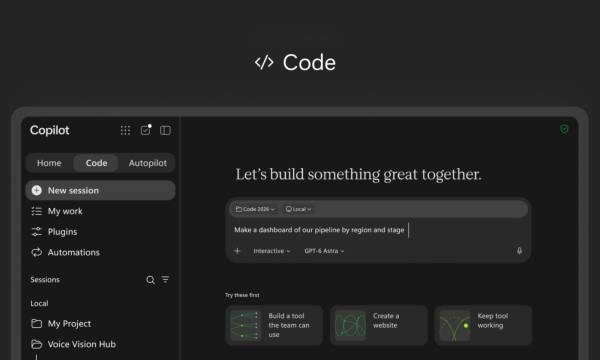 Microsoft почала інтеграцію Copilot для створення програм за допомогою природної мови